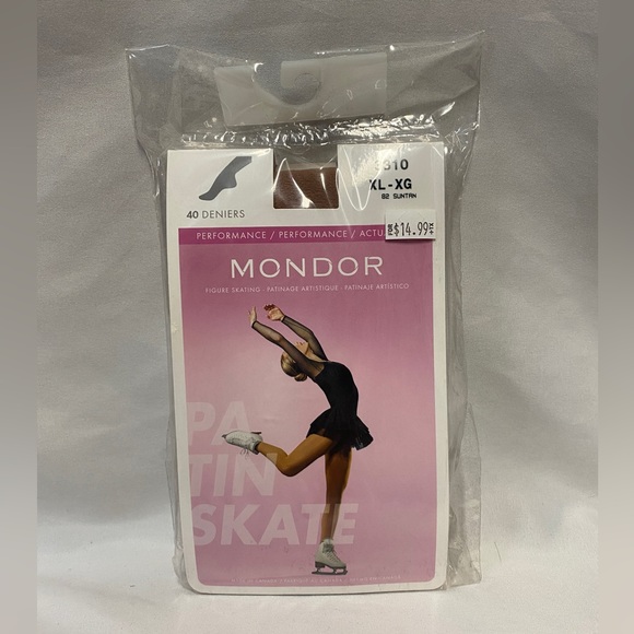Mondor 3310 Women’s Suntan Tights - Picture 3 of 5
